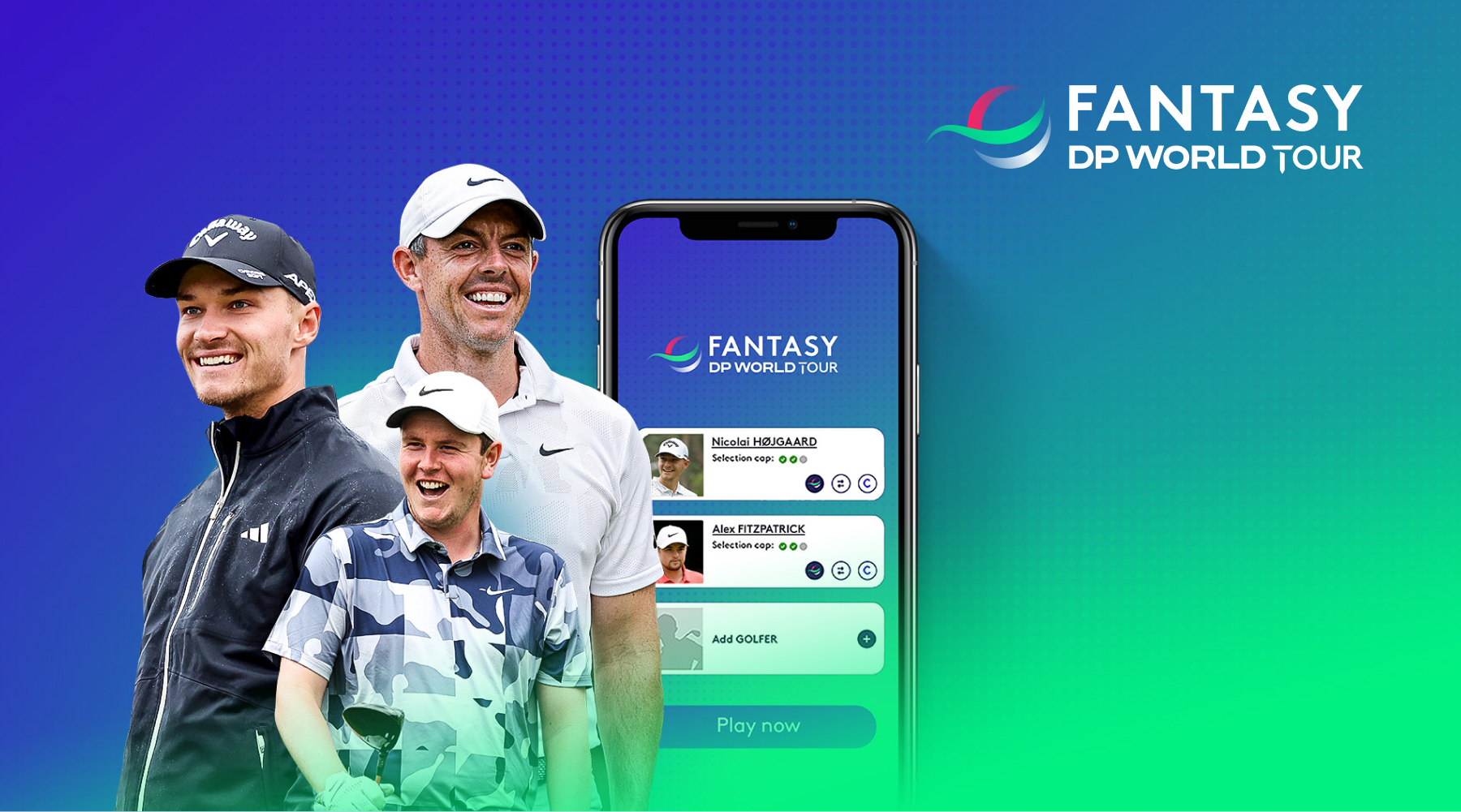 dp world tour fantasy golf app